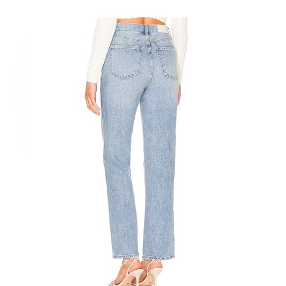 Pistola Cassie Super High Rise Straight Leg in April Showers - Picture 3 of 8